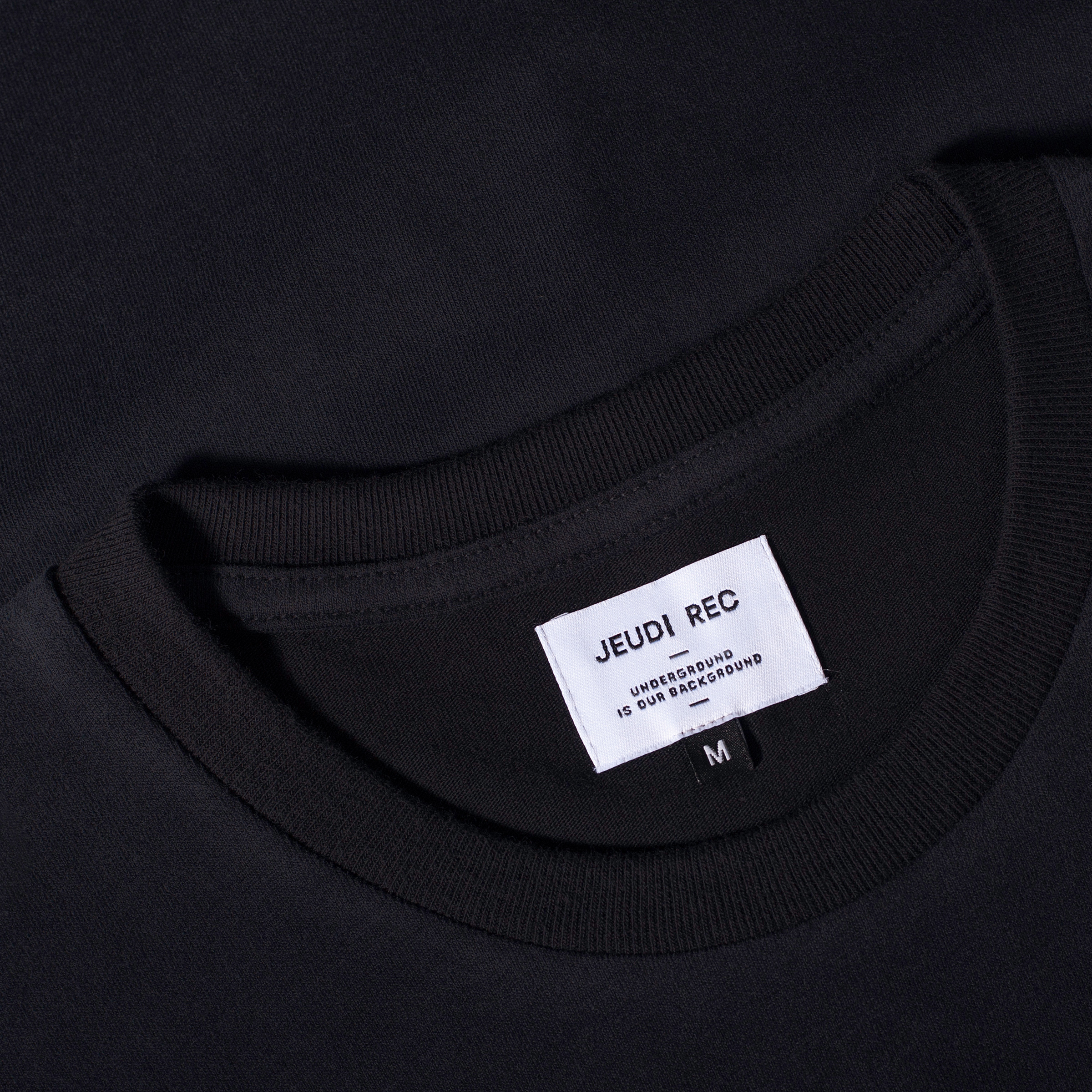 Jeudi Rec T-Shirt Logo Japan Black