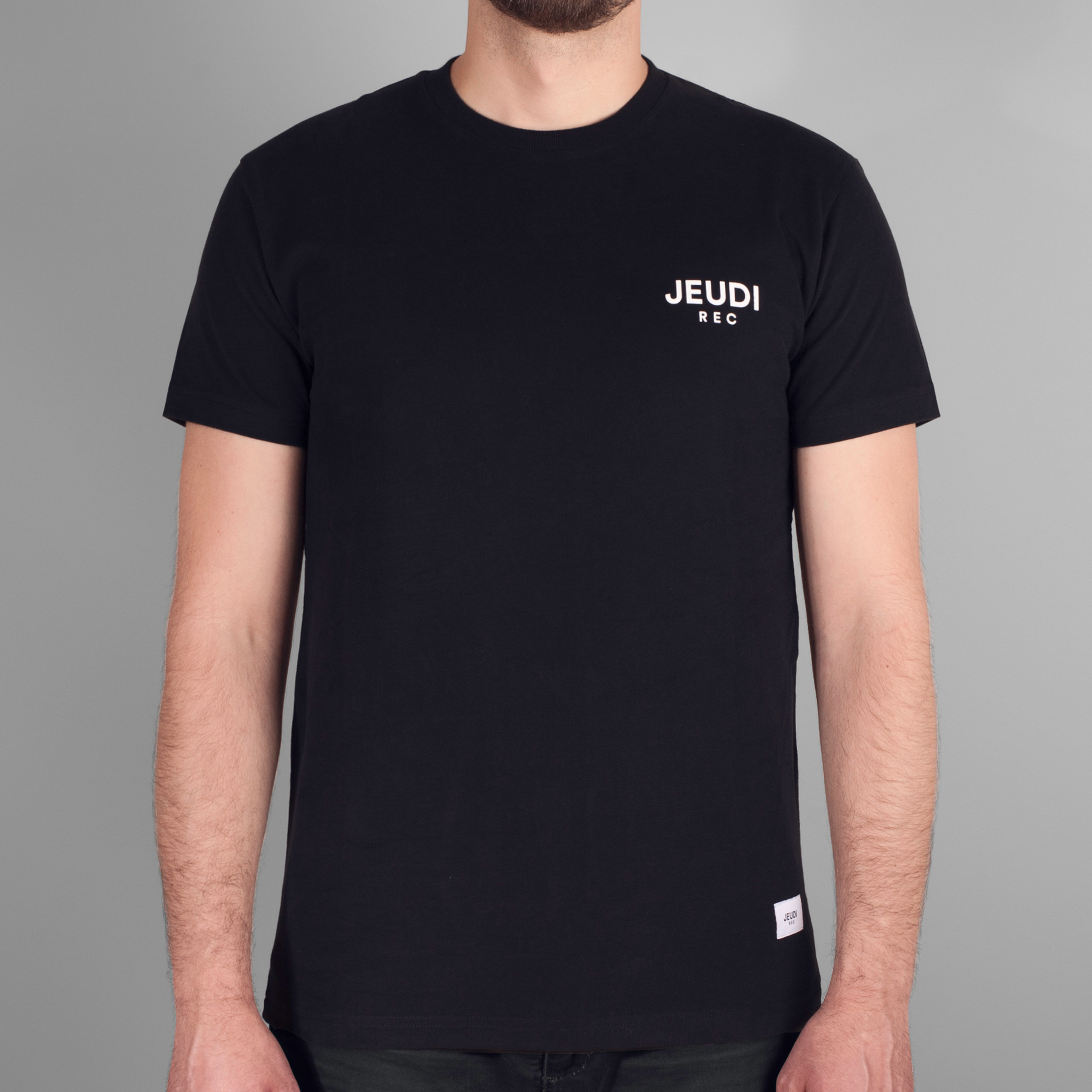 Jeudi Rec T-Shirt Logo Black